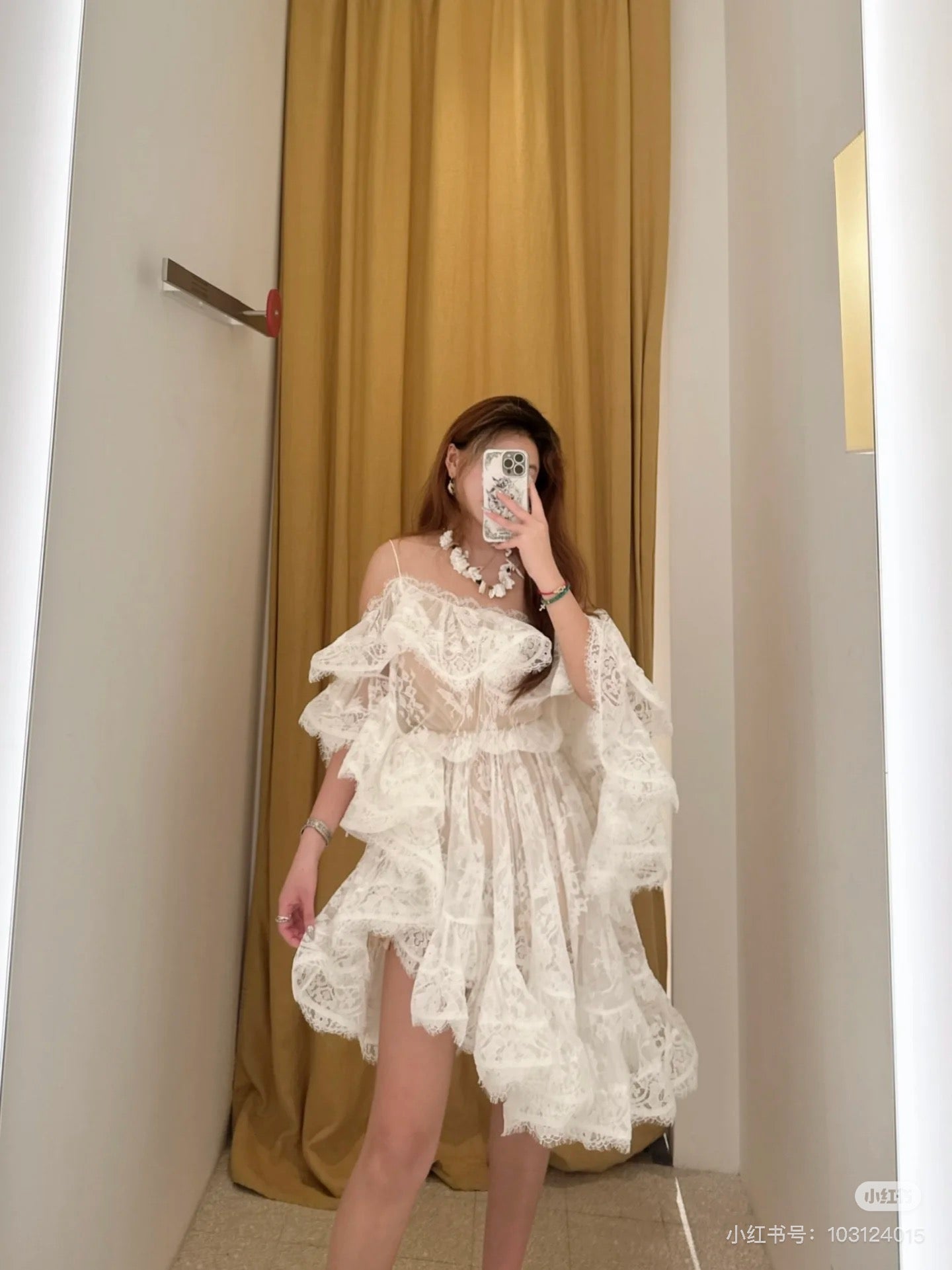25ss lace dress