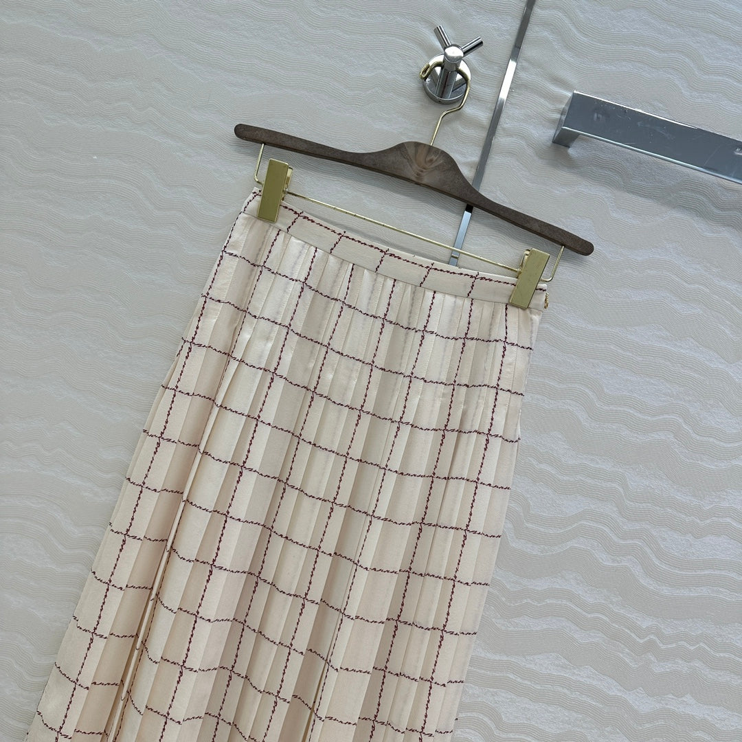 25ss silk skirt