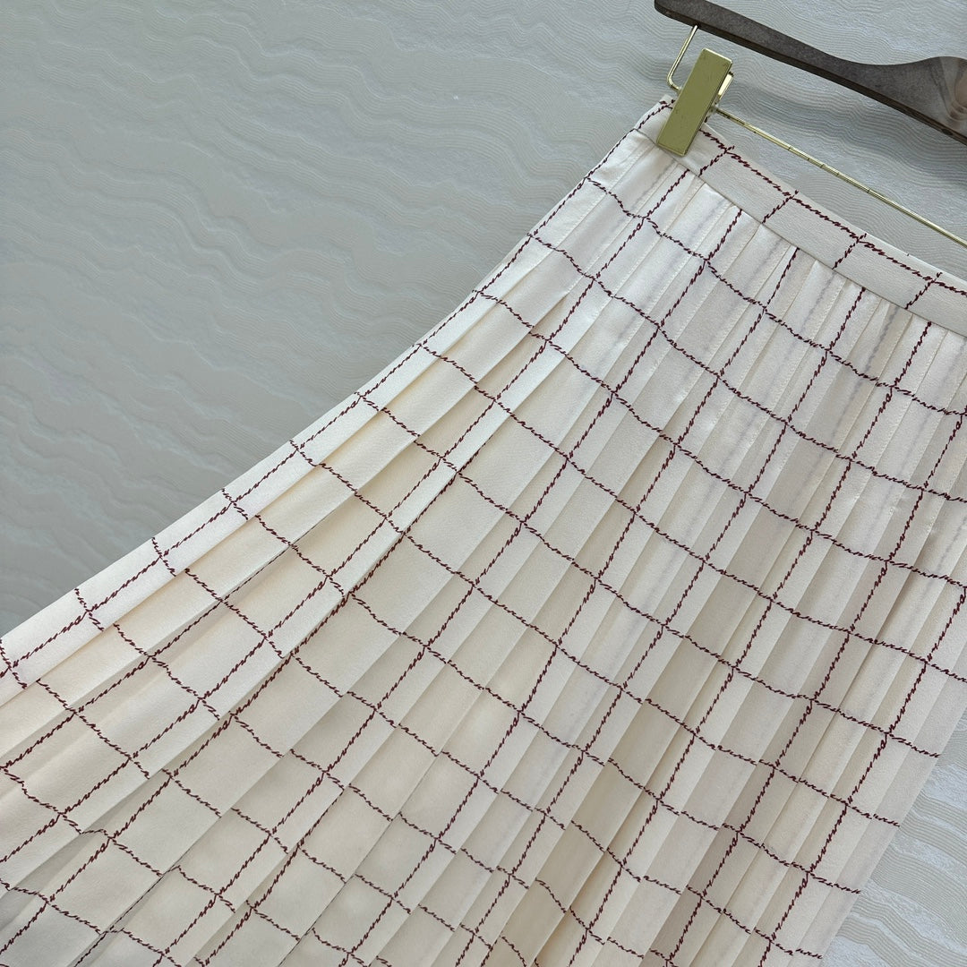 25ss silk skirt