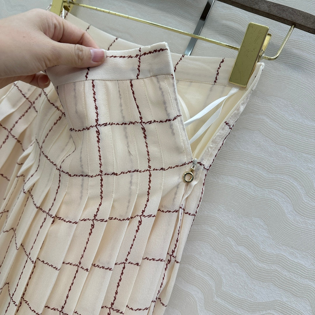 25ss silk skirt