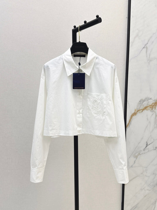 25ss embroidered shirt