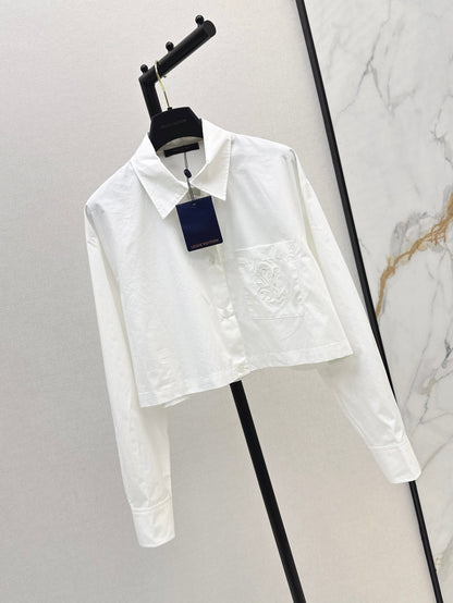 25ss embroidered shirt