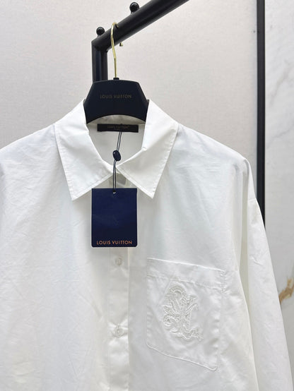 25ss embroidered shirt