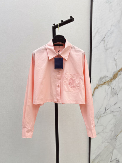 25ss embroidered shirt