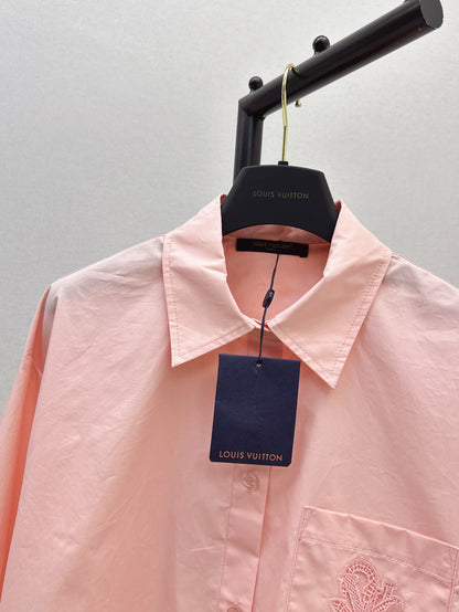 25ss embroidered shirt