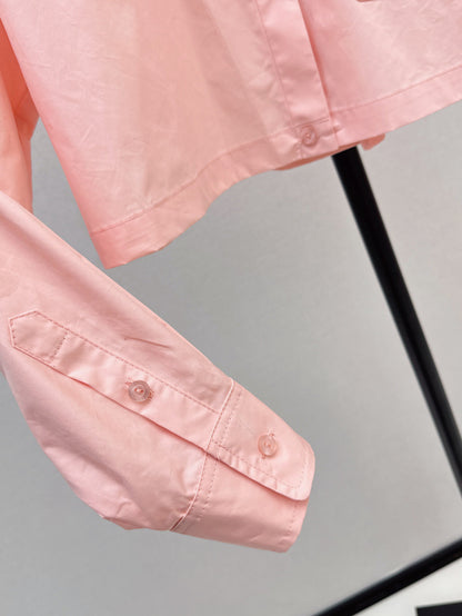 25ss embroidered shirt