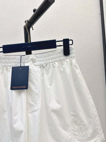 25ss embroidered short