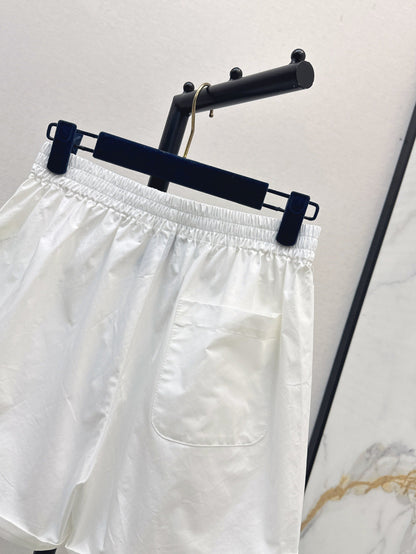 25ss embroidered short