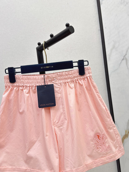 25ss embroidered short