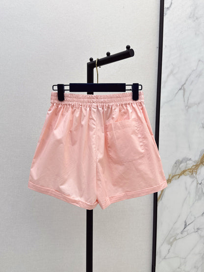 25ss embroidered short