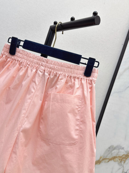 25ss embroidered short