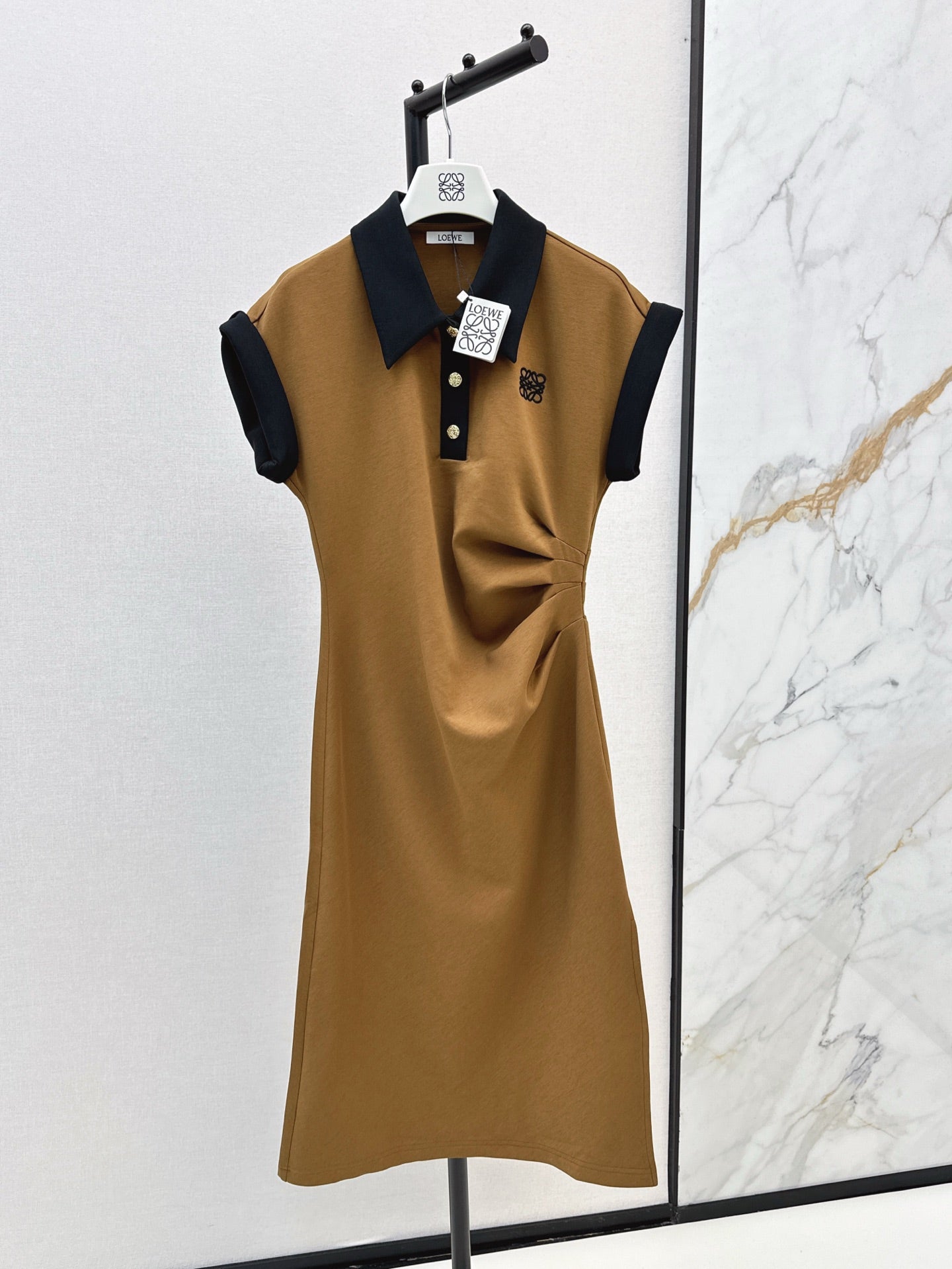 25ss lapel dress