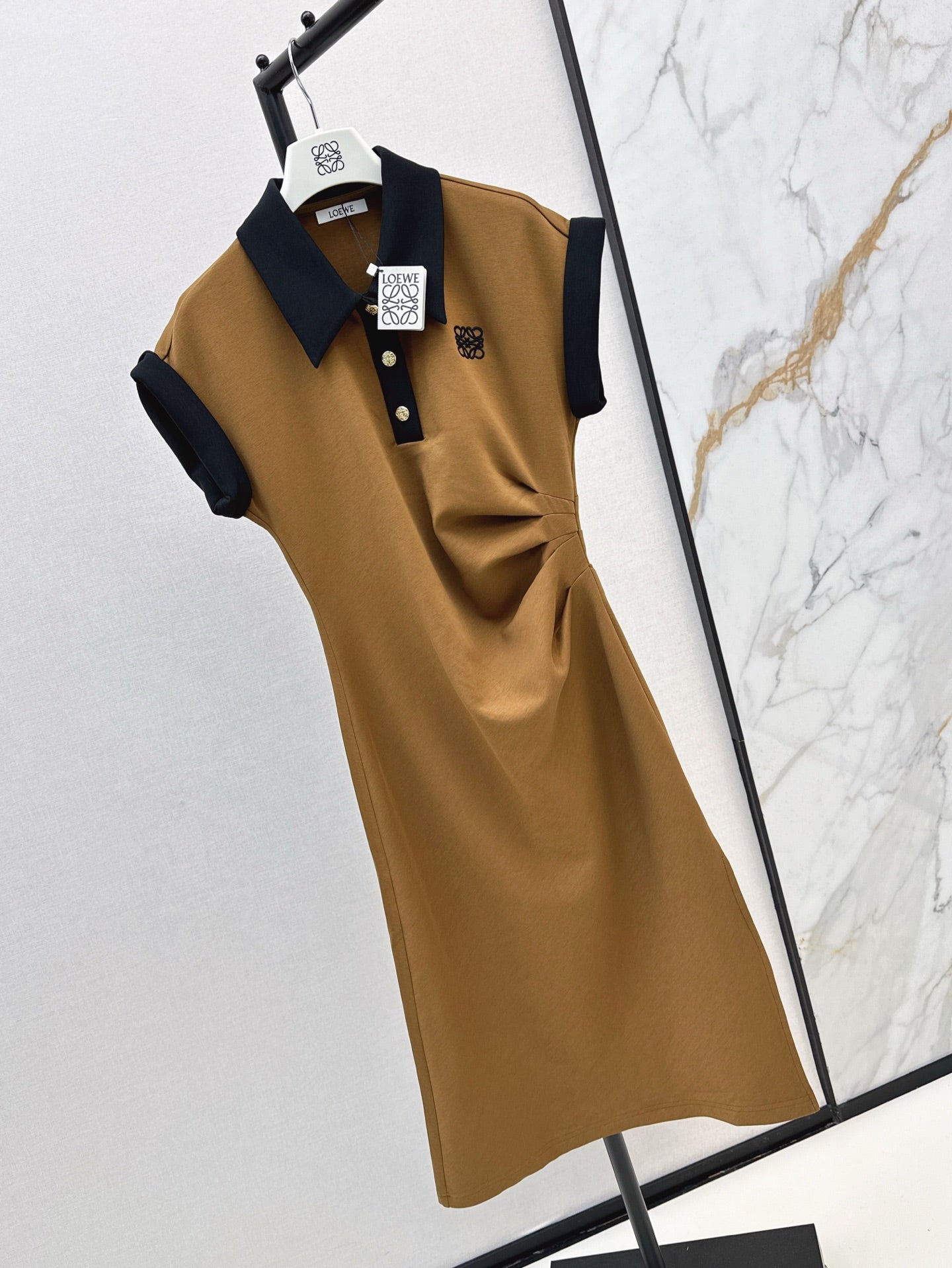 25ss lapel dress