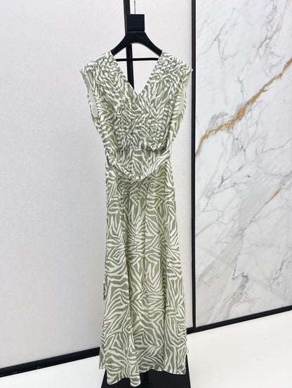 25ss Silk sleeveless dress