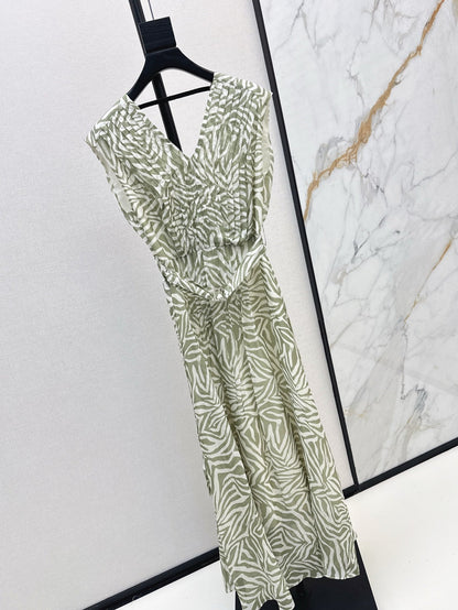 25ss Silk sleeveless dress