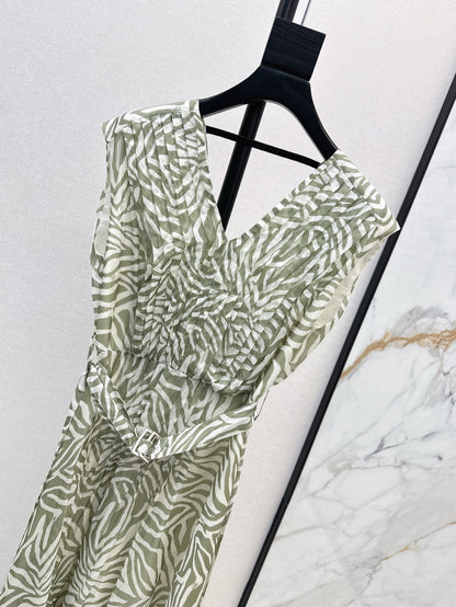 25ss Silk sleeveless dress