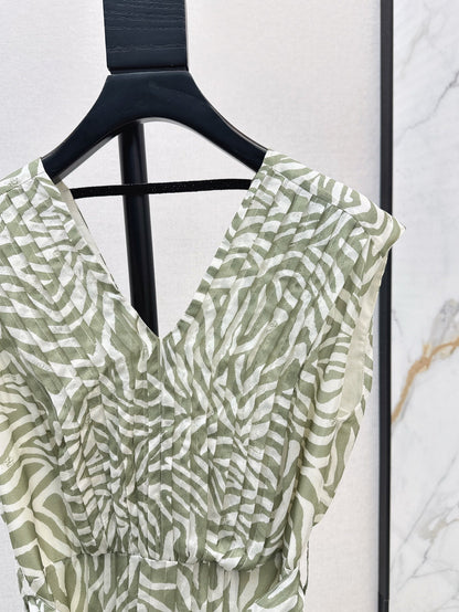 25ss Silk sleeveless dress