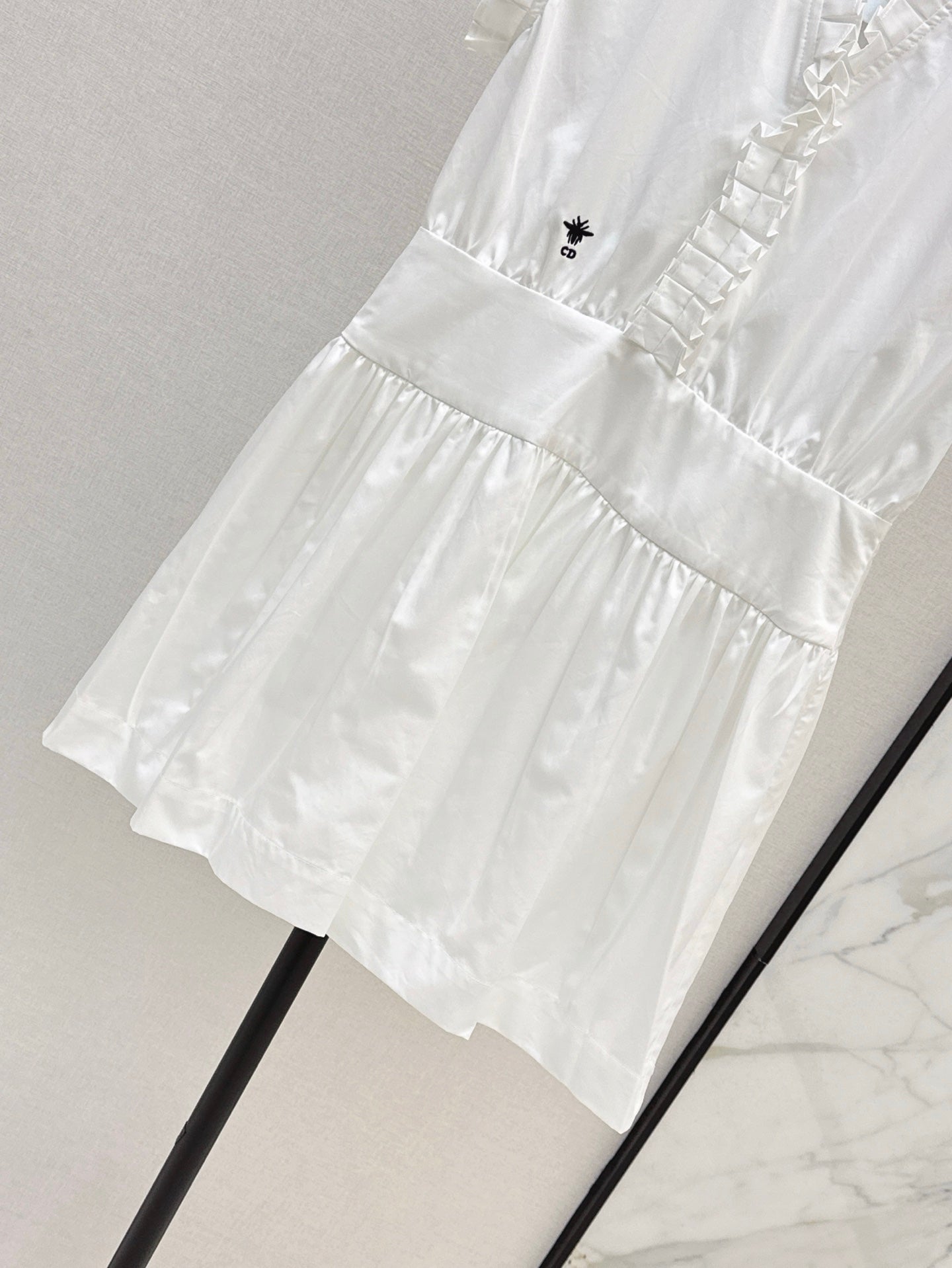 25ss ruffle sleeveless dress