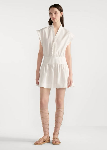 25ss ruffle sleeveless dress