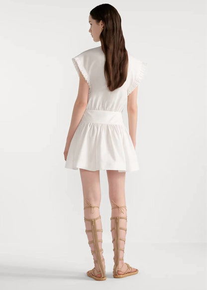 25ss ruffle sleeveless dress