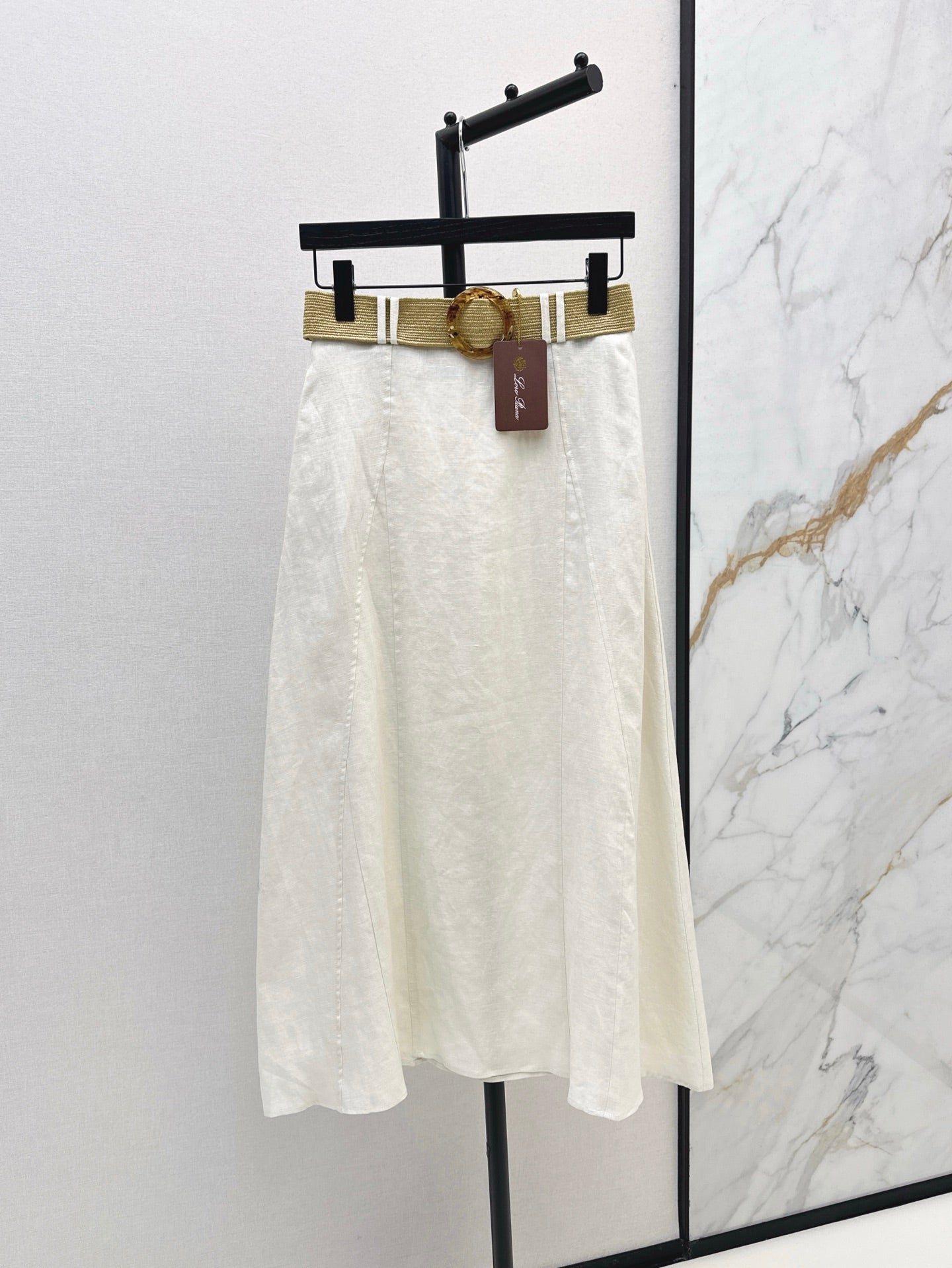 25ss linen skirt