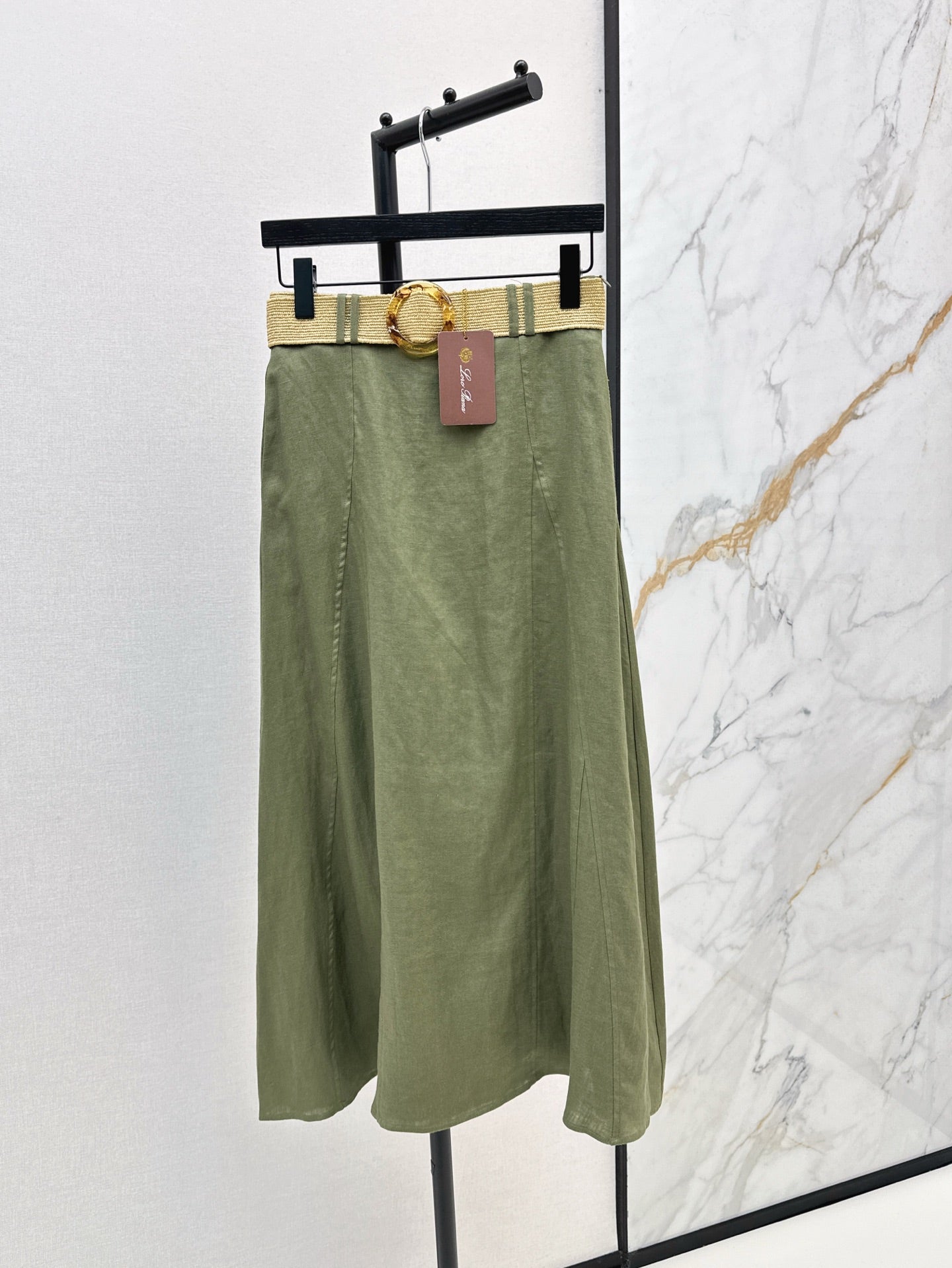 25ss linen skirt