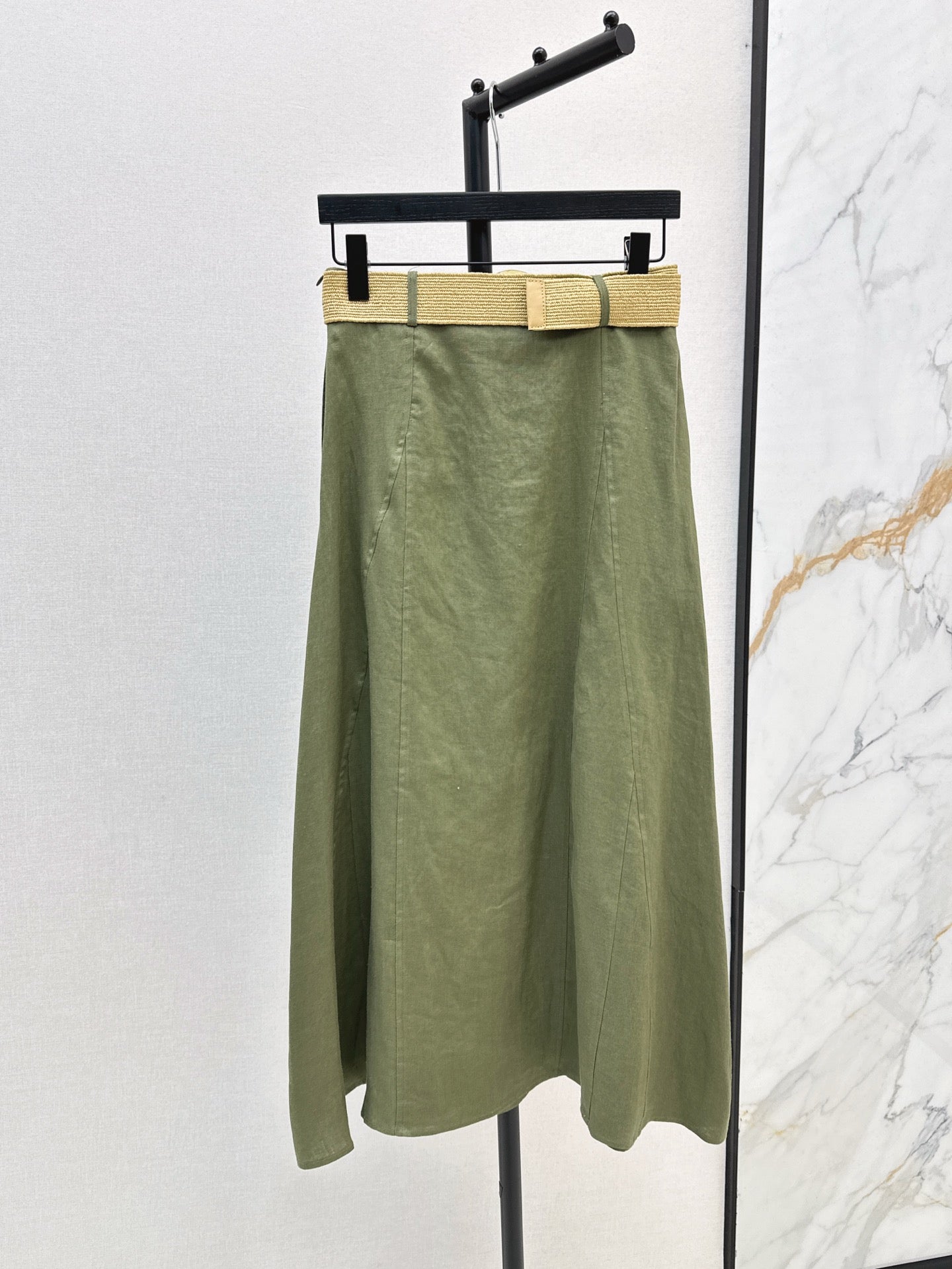 25ss linen skirt