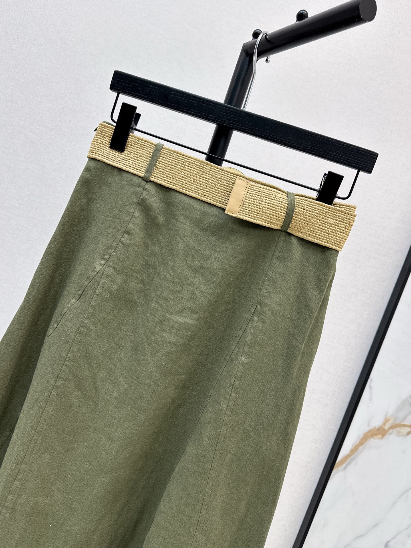 25ss linen skirt