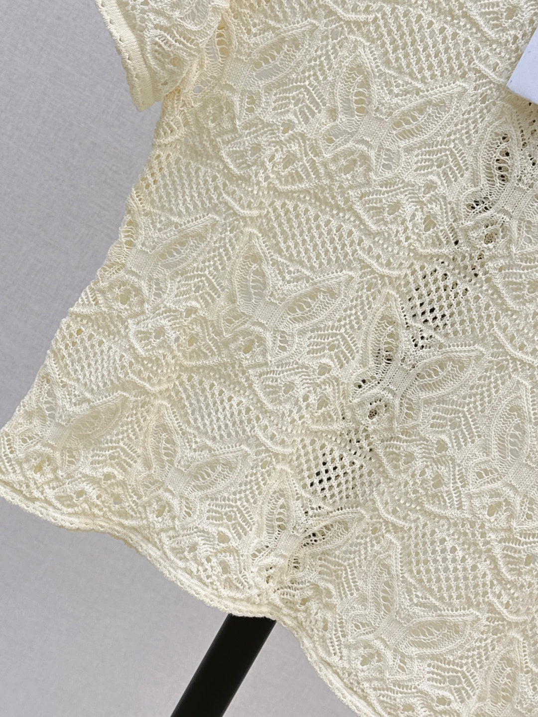 25ss knit hollow shirt