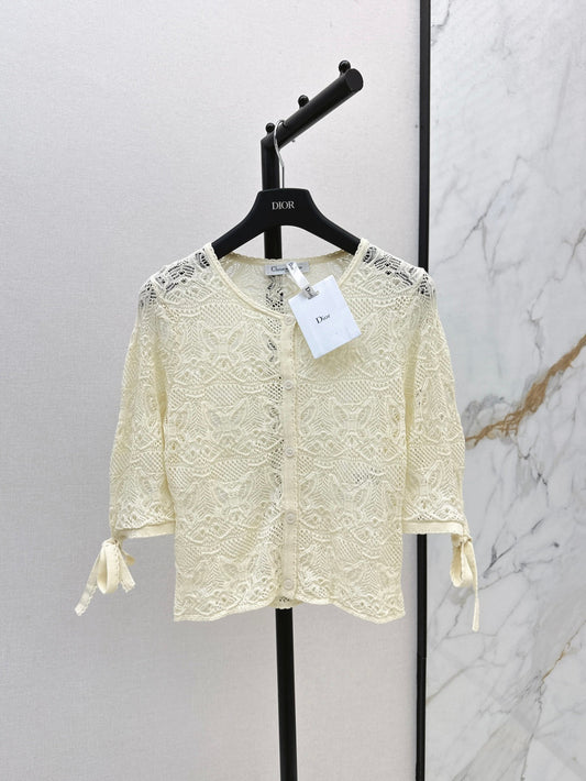 25ss knit hollow cardigan