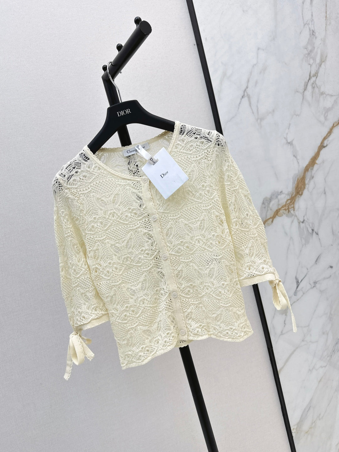 25ss knit hollow cardigan