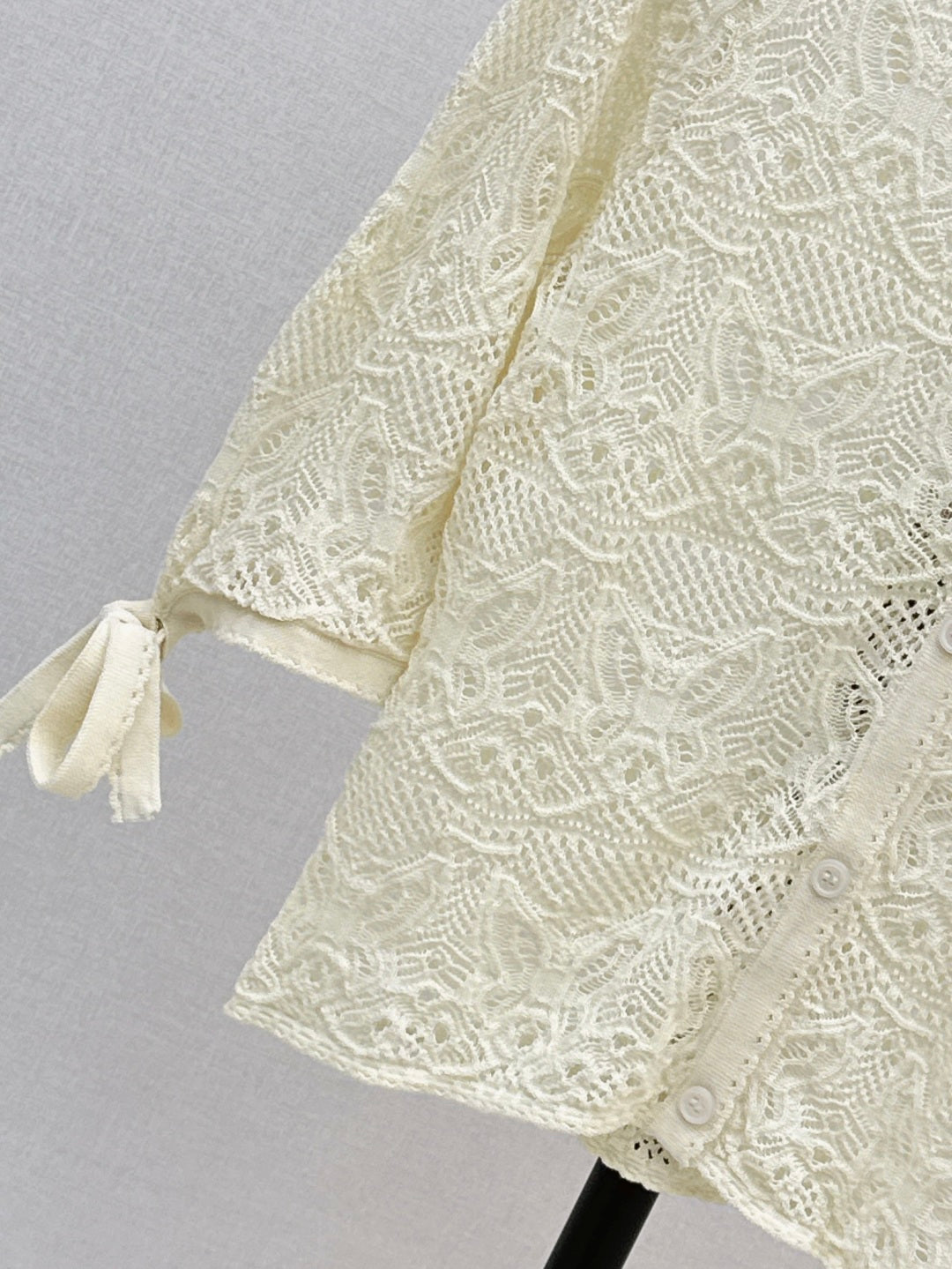 25ss knit hollow cardigan