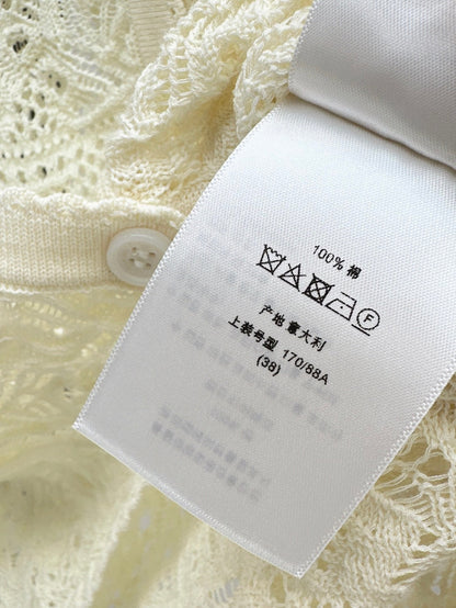 25ss knit hollow cardigan