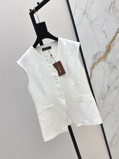 25ss linen vest