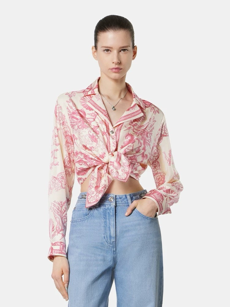 25SS Silk shirt