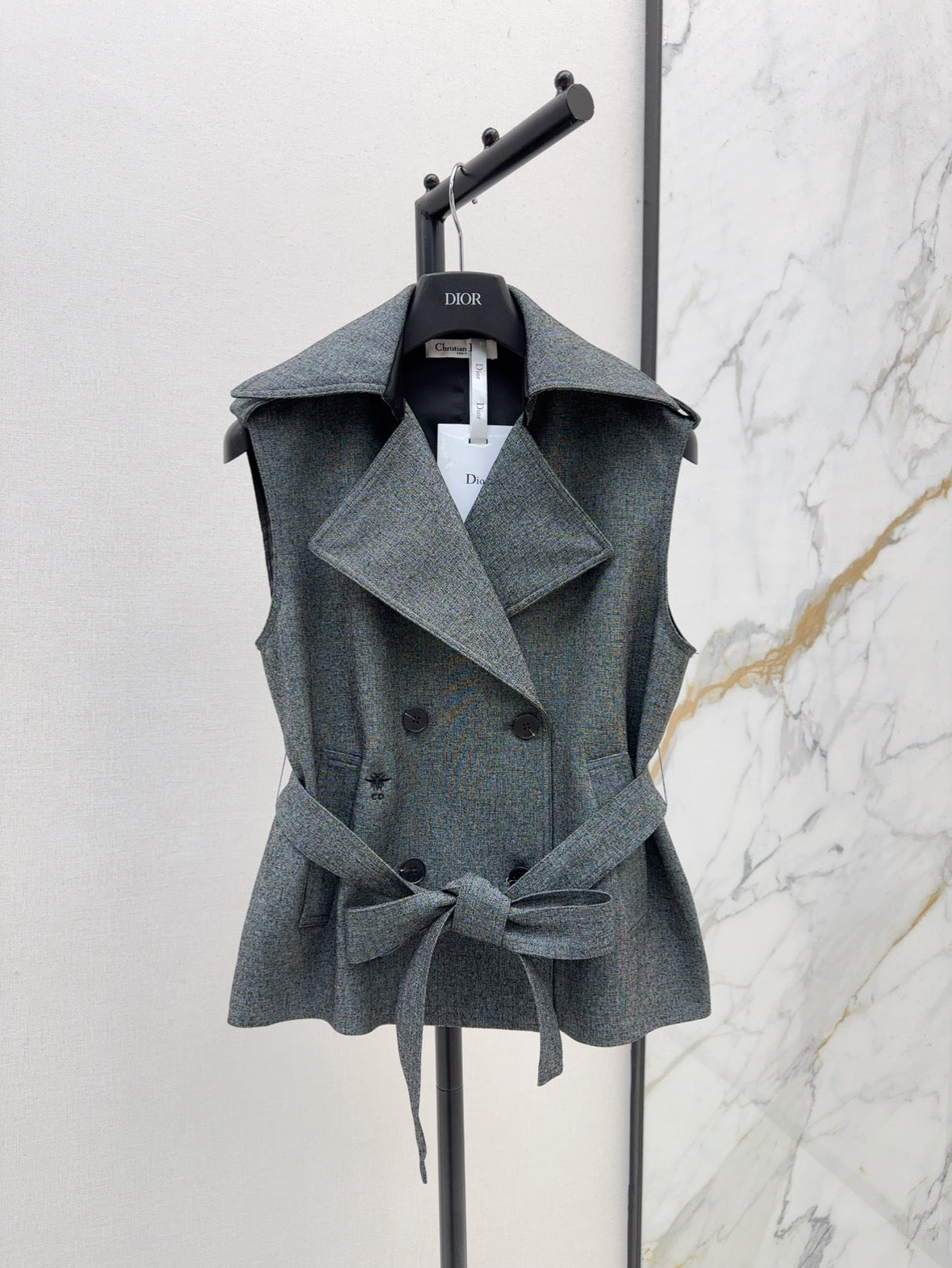 25SS embroidered vest