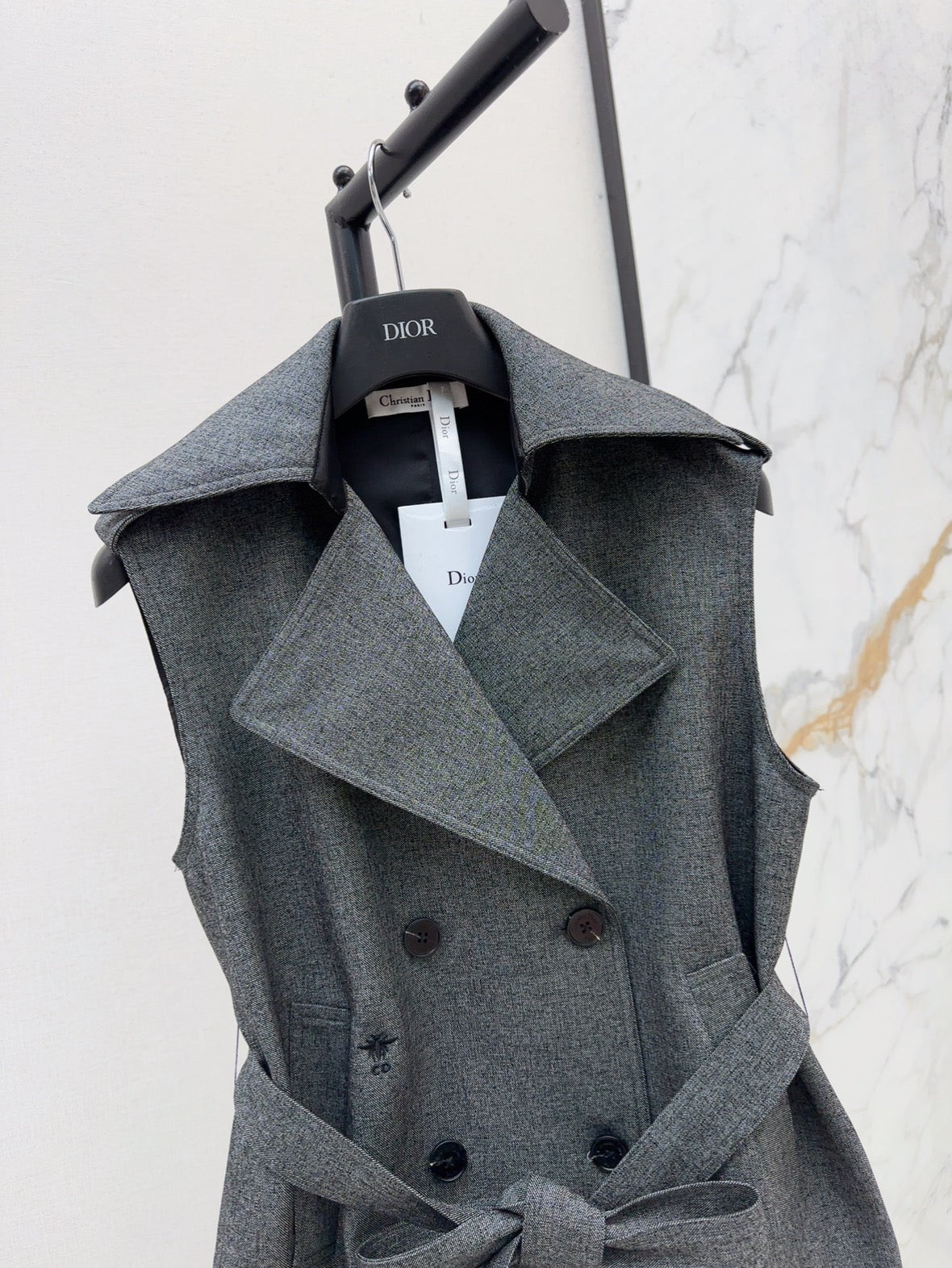 25SS embroidered vest