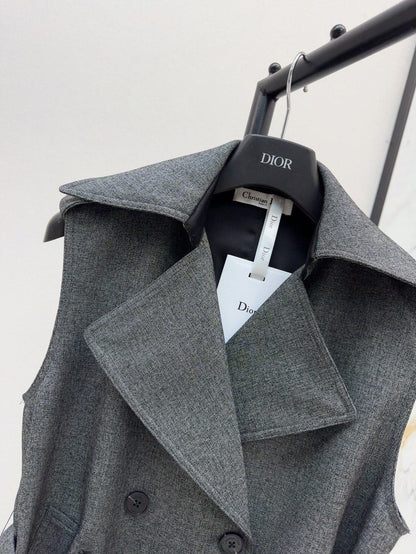 25SS embroidered vest