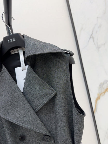 25SS embroidered vest