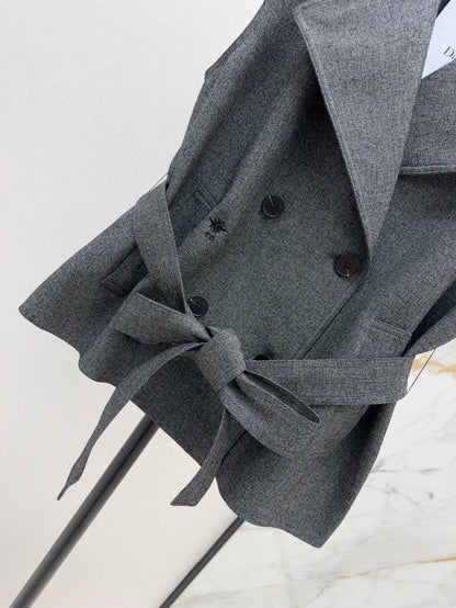 25SS embroidered vest