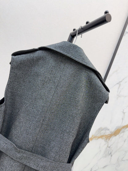 25SS embroidered vest