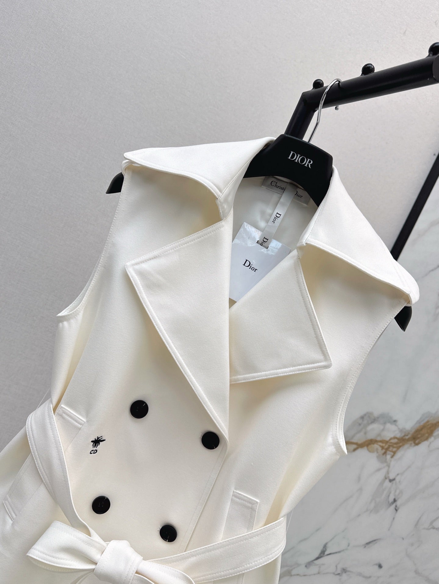 25SS embroidered vest