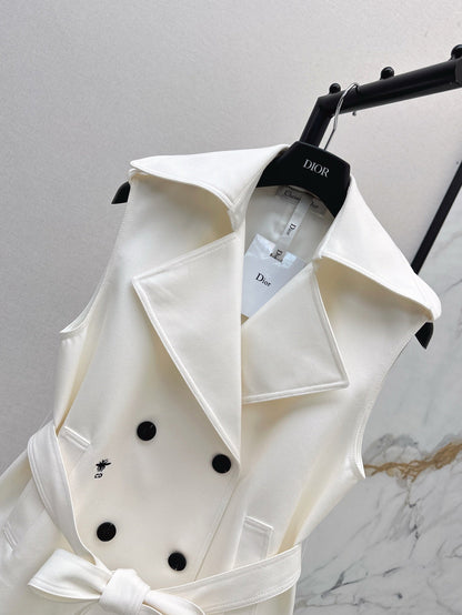 25SS embroidered vest