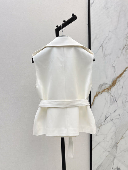 25SS embroidered vest