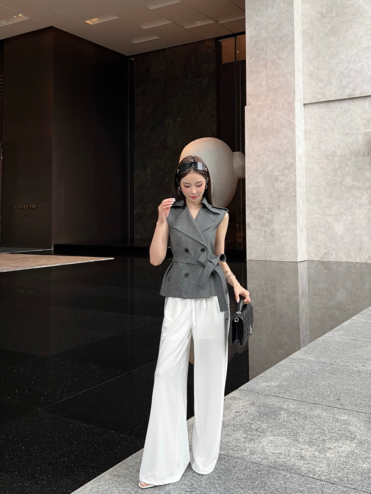 25SS embroidered vest