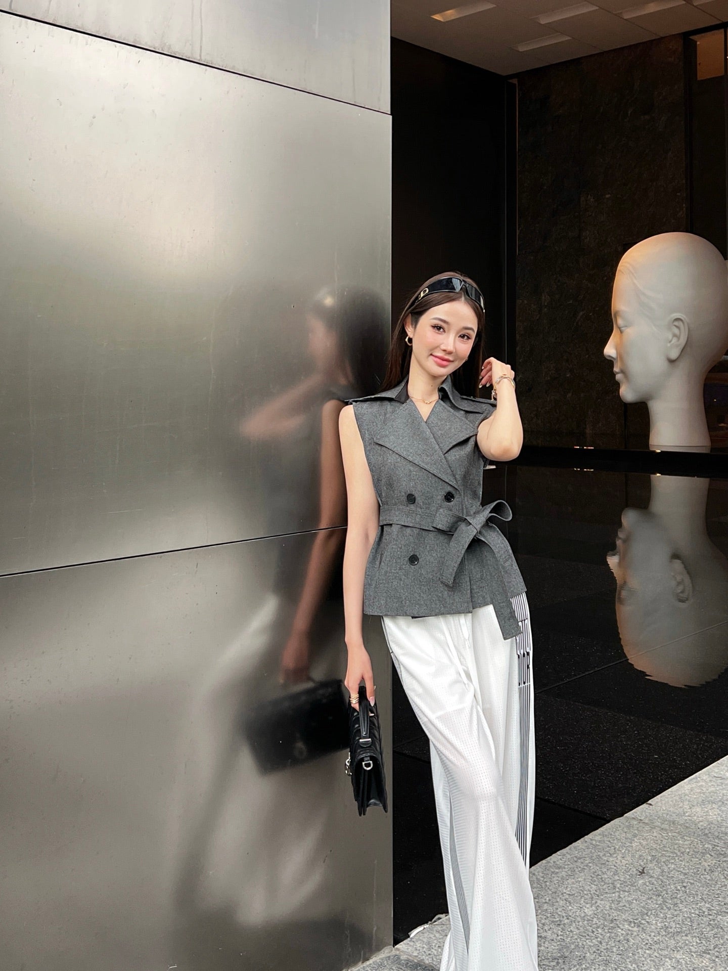 25SS embroidered vest