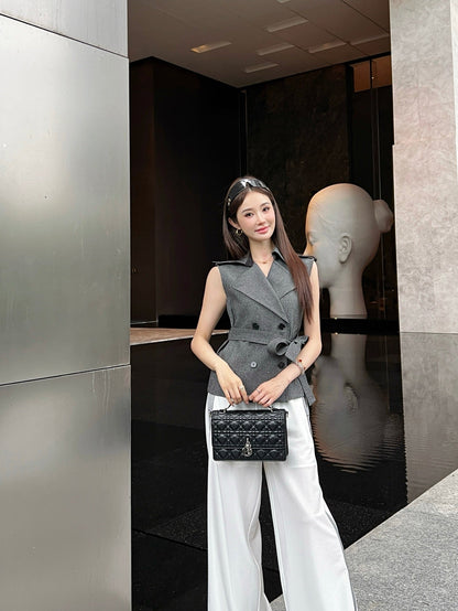 25SS embroidered vest