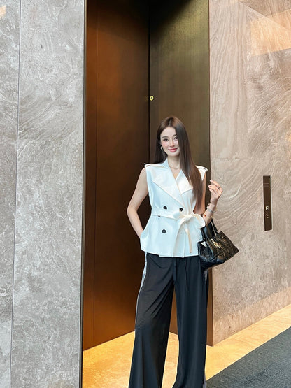 25SS embroidered vest