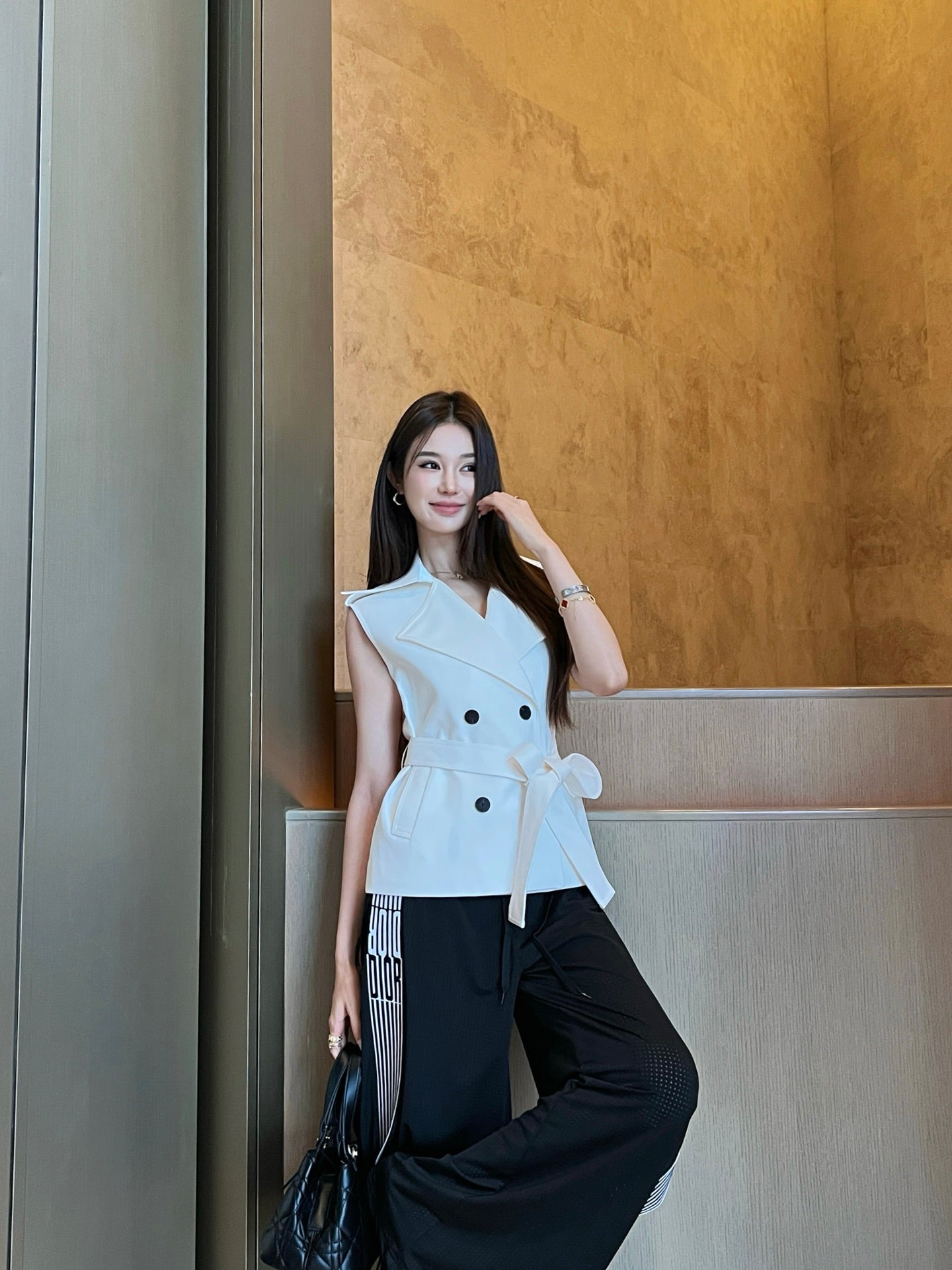 25SS embroidered vest