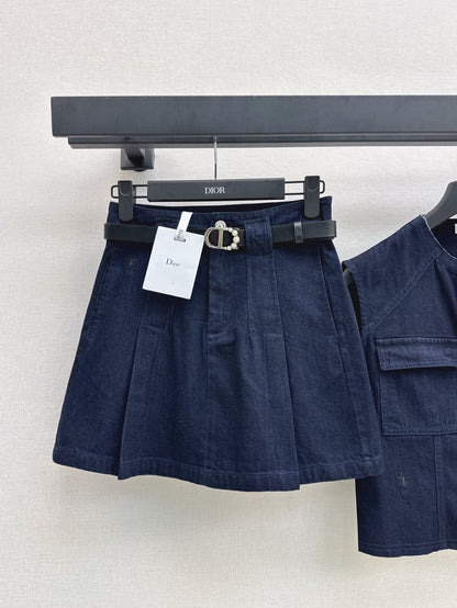 25ss denim skirt